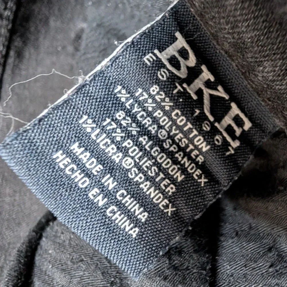 BKE Mason Jeans Mens 36x32 Faded Black Slim Fit Stretch Denim